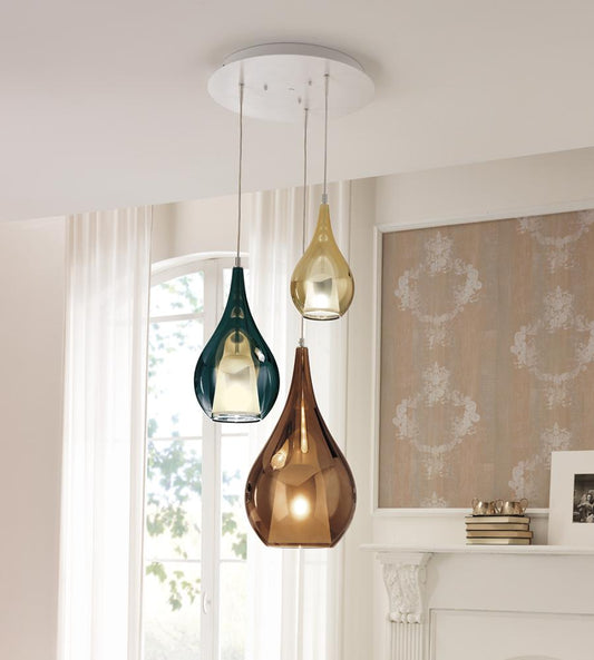 Zoe - Hanging lamp with ceiling plate